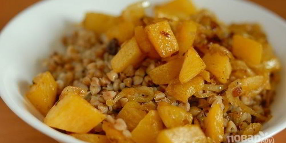 Рецепт гречки с сушеными грибами