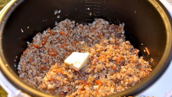 гречка с тушенкой