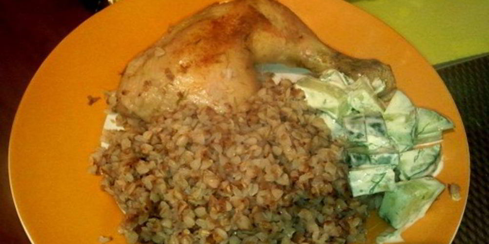 Рецепт гречки, тушенной с курицей
