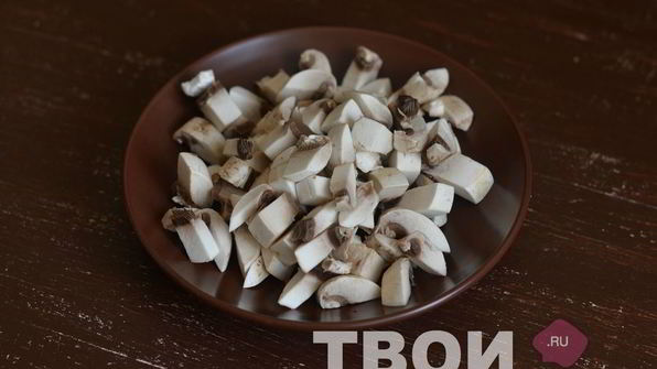 гречневая каша с грибами