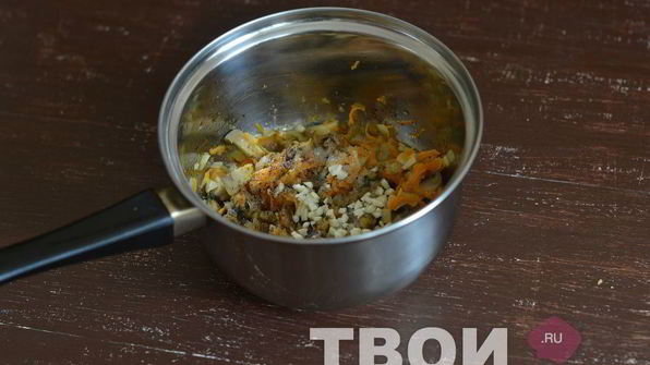 гречневая каша с грибами