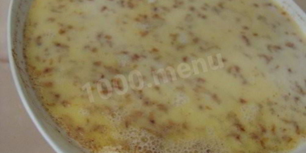 Рецепт гречневой каши с молоком привет из детства