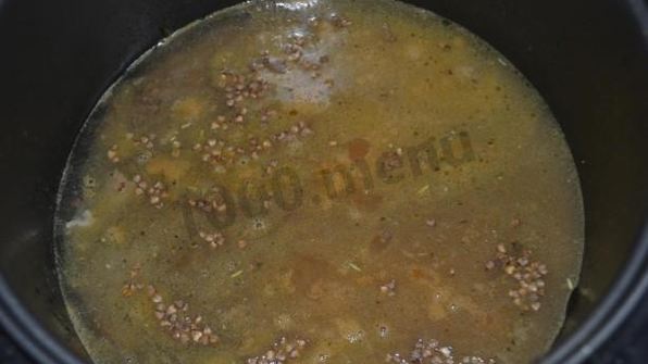гречневая каша с мясом в мультиварке