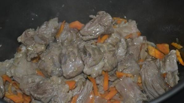 гречневая каша с мясом в мультиварке