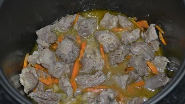 гречневая каша с мясом в мультиварке
