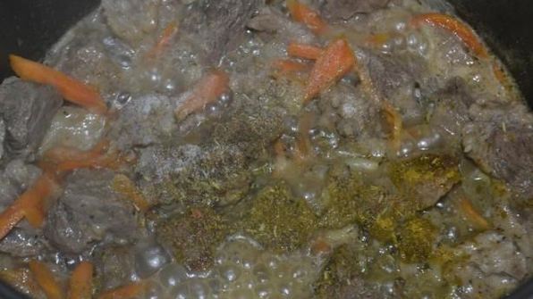 гречневая каша с мясом в мультиварке