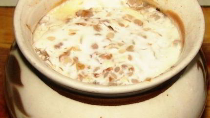 Гречневый крупеник — каша из гречки в горшочке