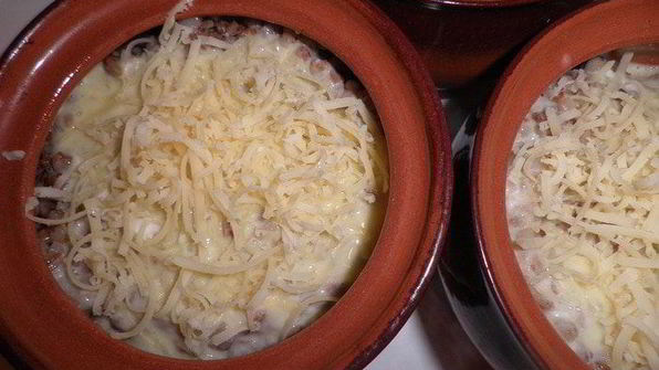 каша гречневая, запеченная с грибами