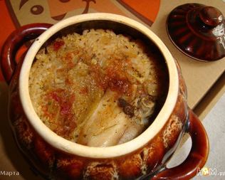 Каша Дружба в горшочках