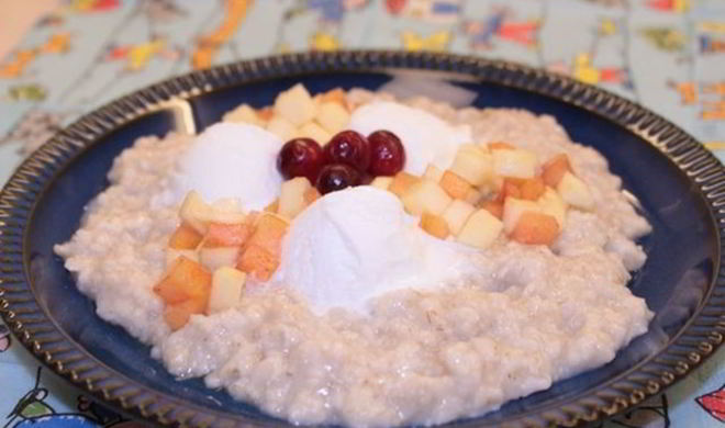 Каша фруктовая корзинка