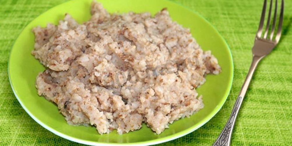 Рецепт каши из дробленой гречки с манкой