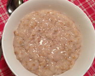 Каша из дробленой овсянки