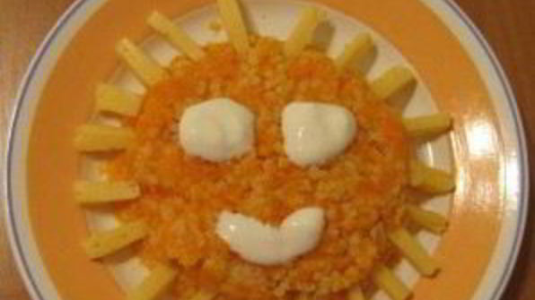 каша из тыквы с пшеном на плите