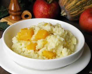 Каша из тыквы в мультиварке с пшеном