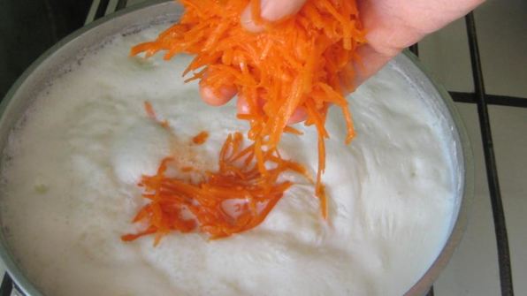 каша рисовая молочная с тыквой