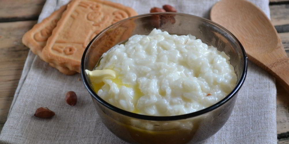 Рецепт каши рисовой молочной