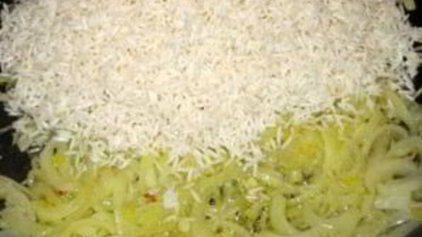 каша рисовая с говядиной