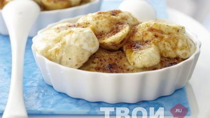 Каша с бананом