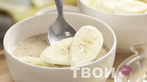 каша с бананом