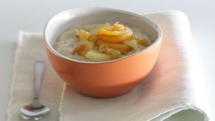 Каша с фруктами