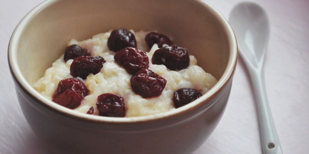 Рецепт каши с вишней