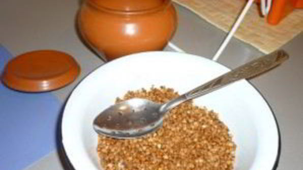 каша в горшочке в аэрогриле