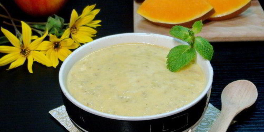 Рецепт каши ячневой на молоке с тыквой