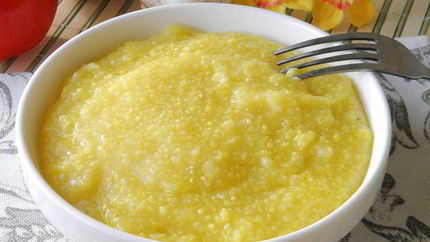 Каша кукурузная на воде