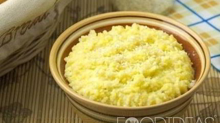 Кукурузная каша на молоке