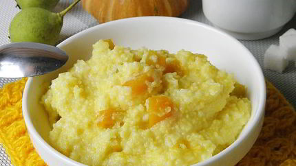 Кукурузная каша с тыквой в мультиварке