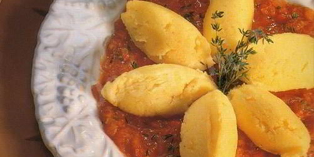 Рецепт кукурузной поленты с сыром