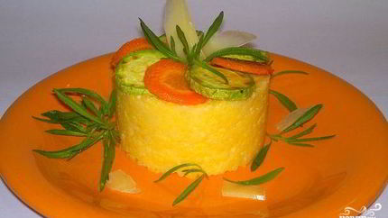 Полента из кукурузной крупы