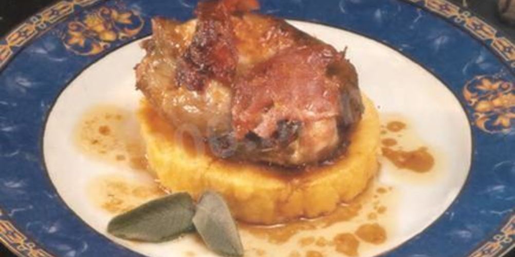 Рецепт поленты с перепелами