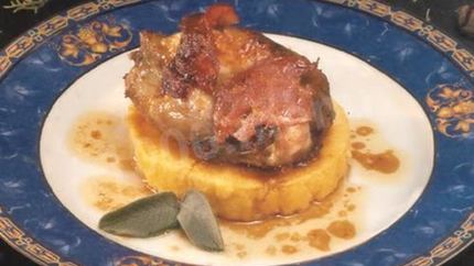 Полента с перепелами