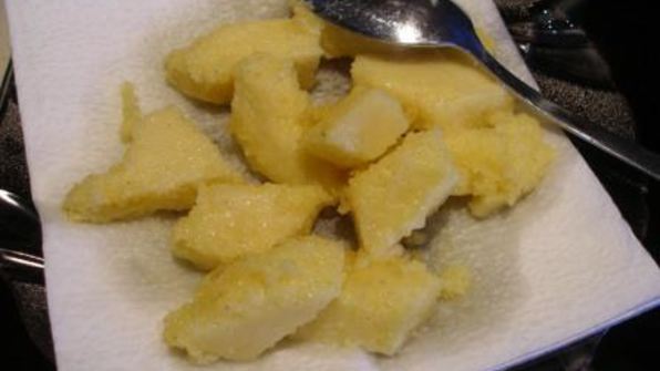 жареная полента polenta fritta