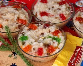 Кутья из риса в мультиварке