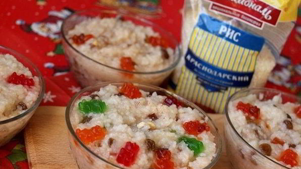кутья из риса в мультиварке
