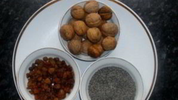 кутья с апельсинами