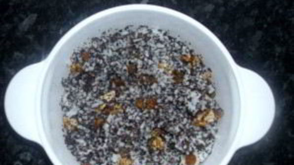 кутья с апельсинами