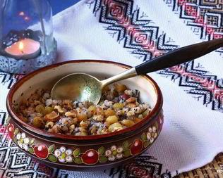 Кутья с халвой