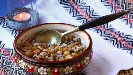 Кутья с халвой