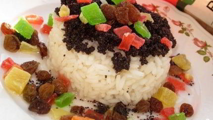 Кутья с рисом и изюмом