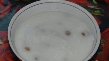 Манная каша без молока