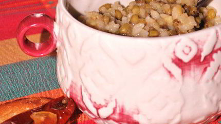 Машевая каша с рисом