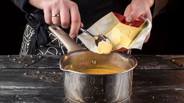 молочная каша ароматная тыква