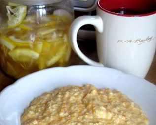 Молочная каша с тыквой в мультиварке