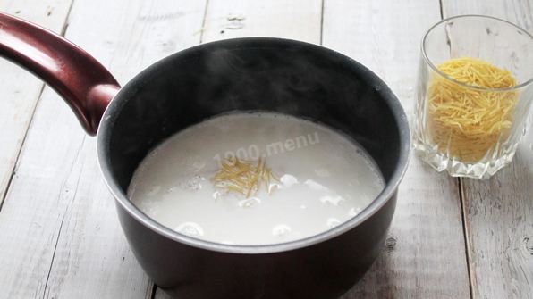 молочная каша с вермишелью вермишелевая