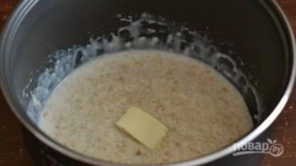 молочная каша в мультиварке