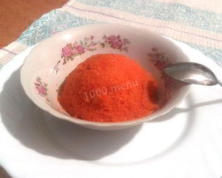 Морковная каша