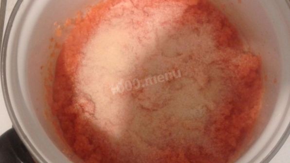 морковная каша